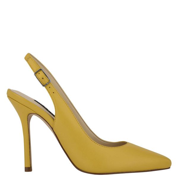 Nine West Alison Slingback Yellow Pumps | South Africa 08P05-9C83